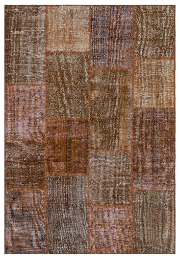 Apex Patchwork Unique Kahve 31268 160 x 230 cm