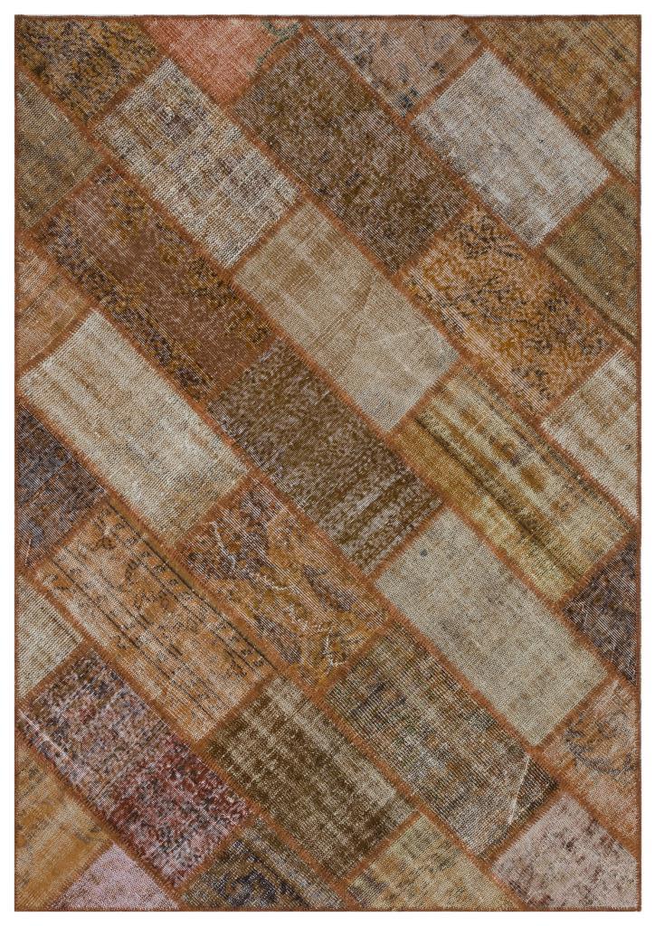 Apex Patchwork Unique Kahve 31313 160 x 230 cm