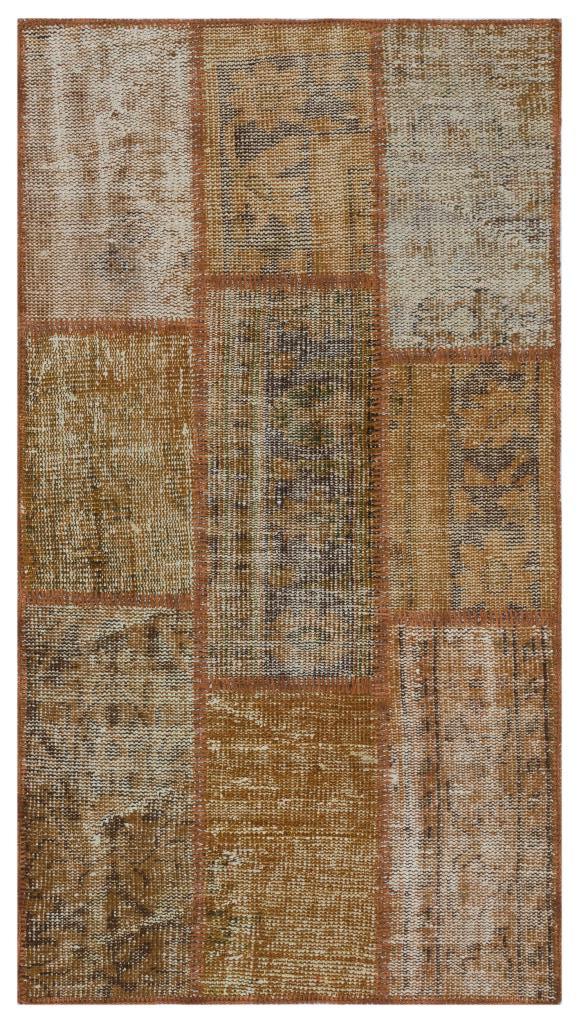 Apex Patchwork Unique Kahve 31399 80 x 150 cm