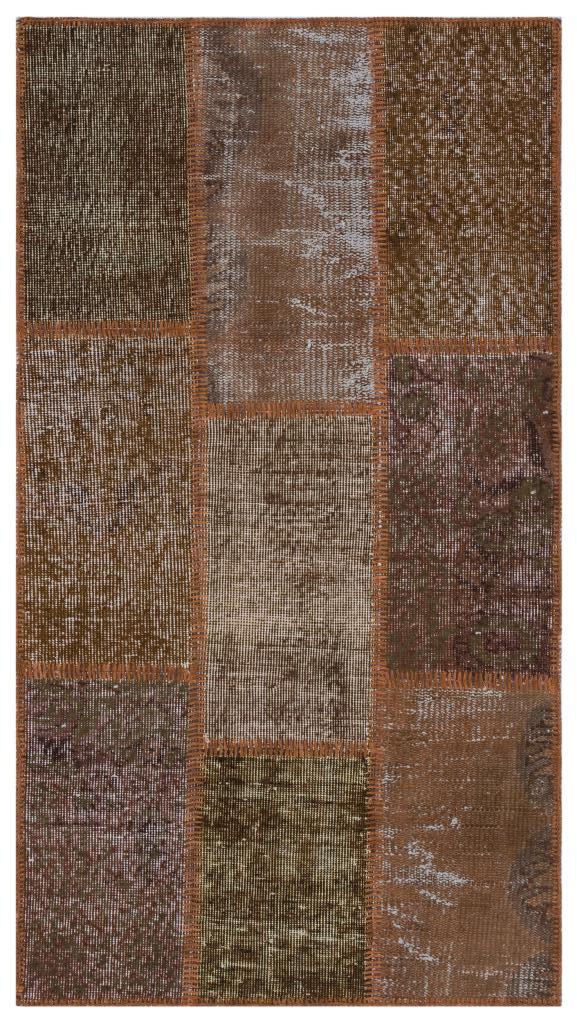 Apex Patchwork Unique Kahve 31439 80 x 150 cm