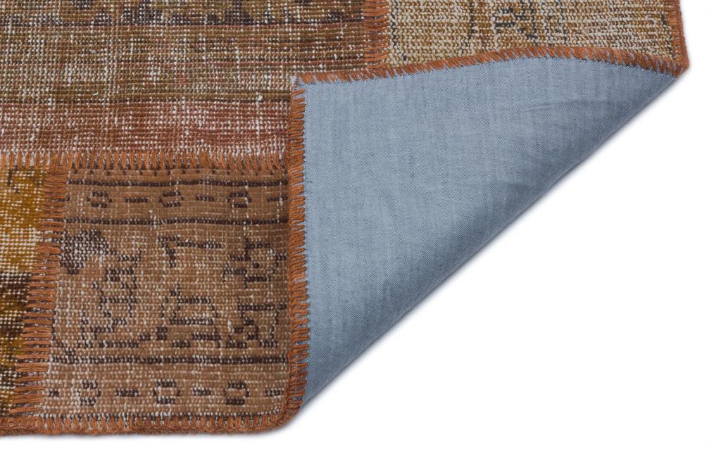 Apex Patchwork Unique Kahve 33195 120 x 180 cm