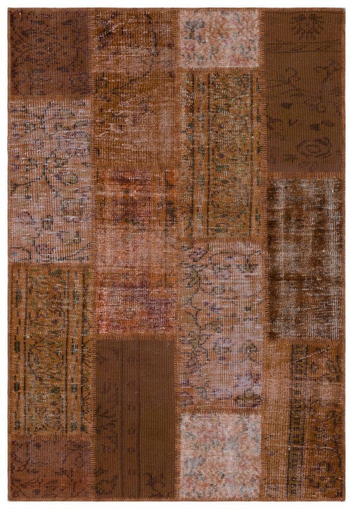 Apex Patchwork Unique Kahve 33197 120 x 175 cm