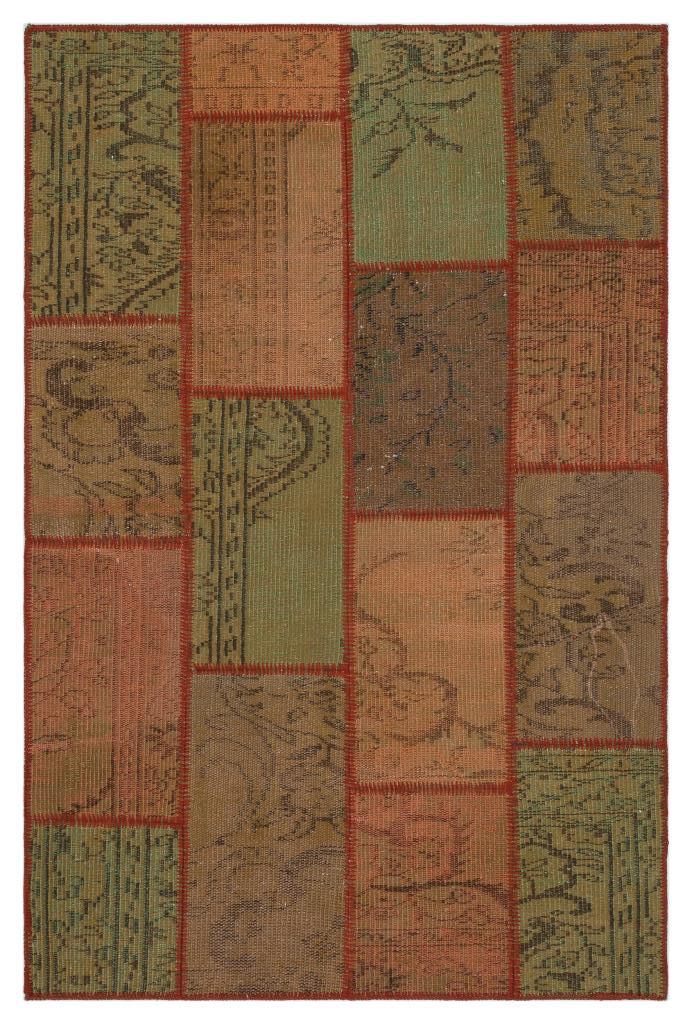 Apex Patchwork Unique Kahve 33863 120 x 181 cm
