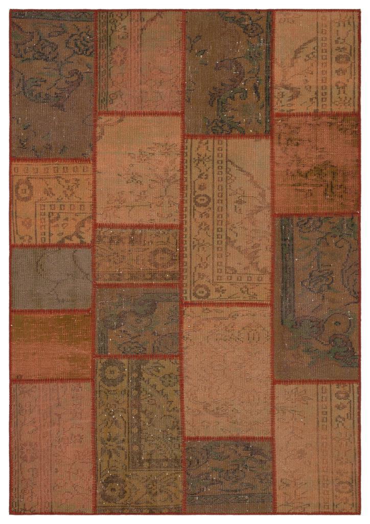 Apex Patchwork Unique Kahve 33913 160 x 230 cm
