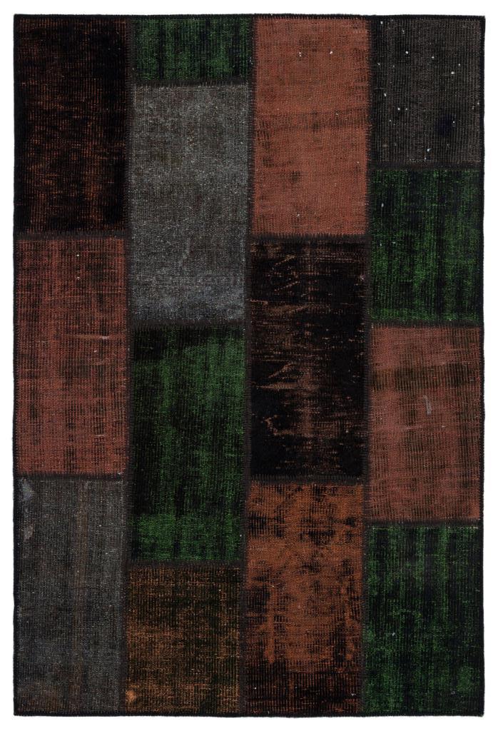 Apex Patchwork Unique Kahve 34157 122 x 181 cm