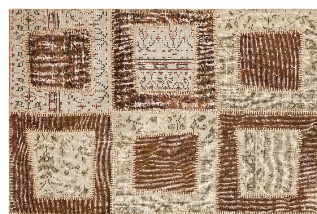 Apex Patchwork Unique Kahve 35446 161 x 240 cm