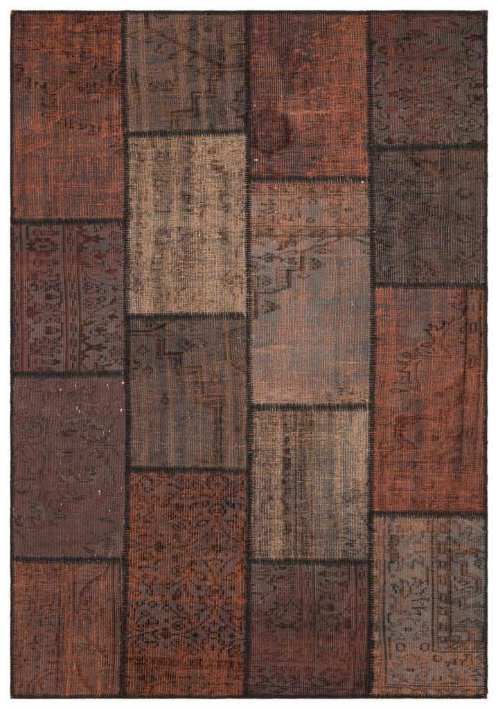 Apex Patchwork Unique Kahve 35459 161 x 231 cm