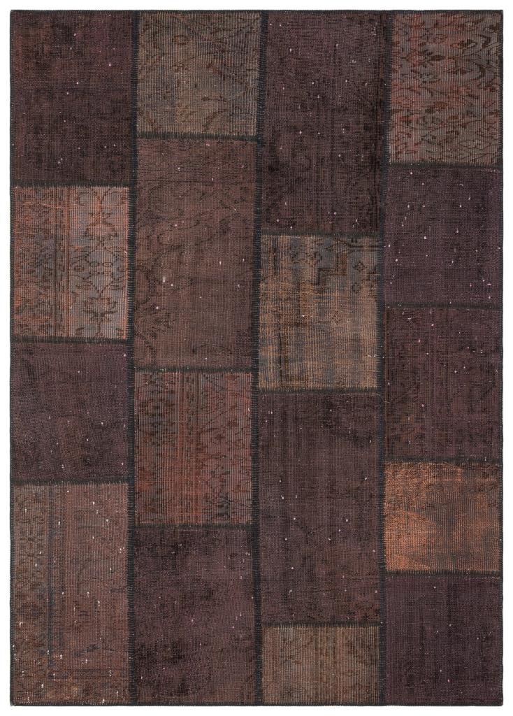 Apex Patchwork Unique Kahve 35809 161 x 230 cm