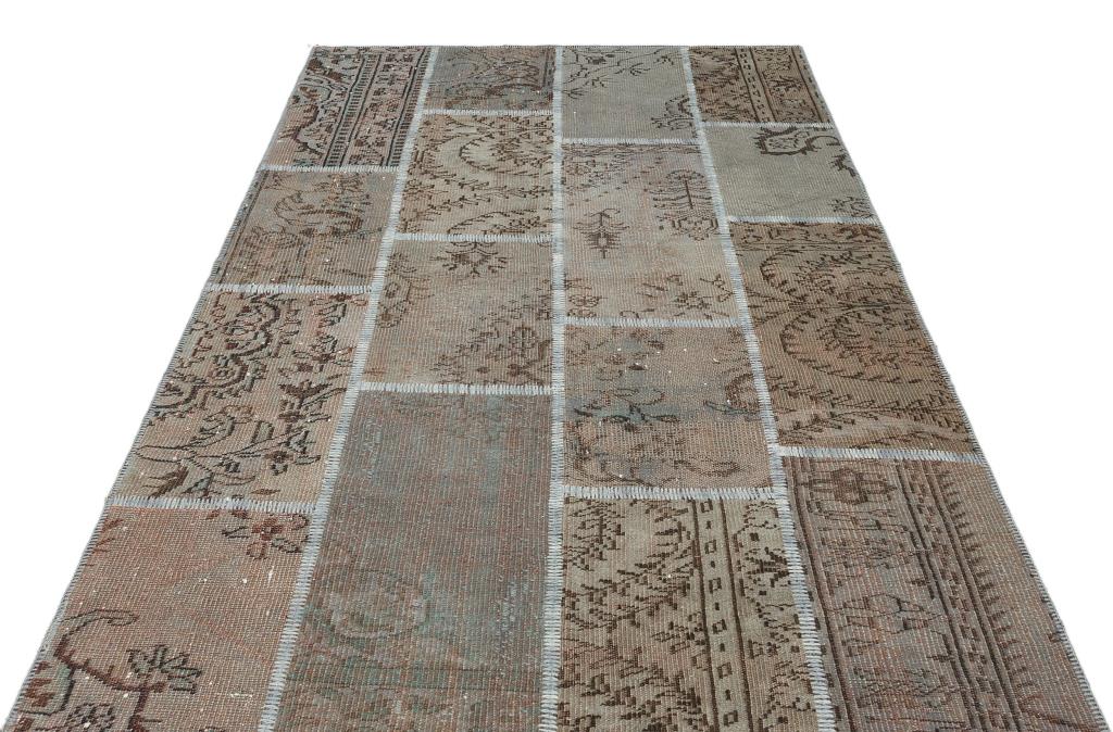 Apex Patchwork Unique Kahve 35879 161 x 232 cm