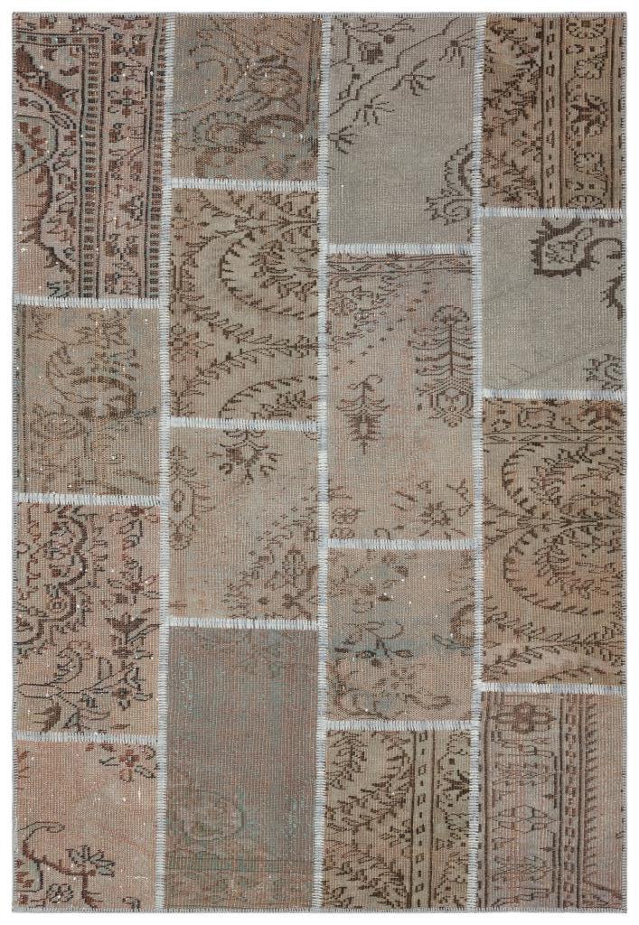 Apex Patchwork Unique Kahve 35879 161 x 232 cm