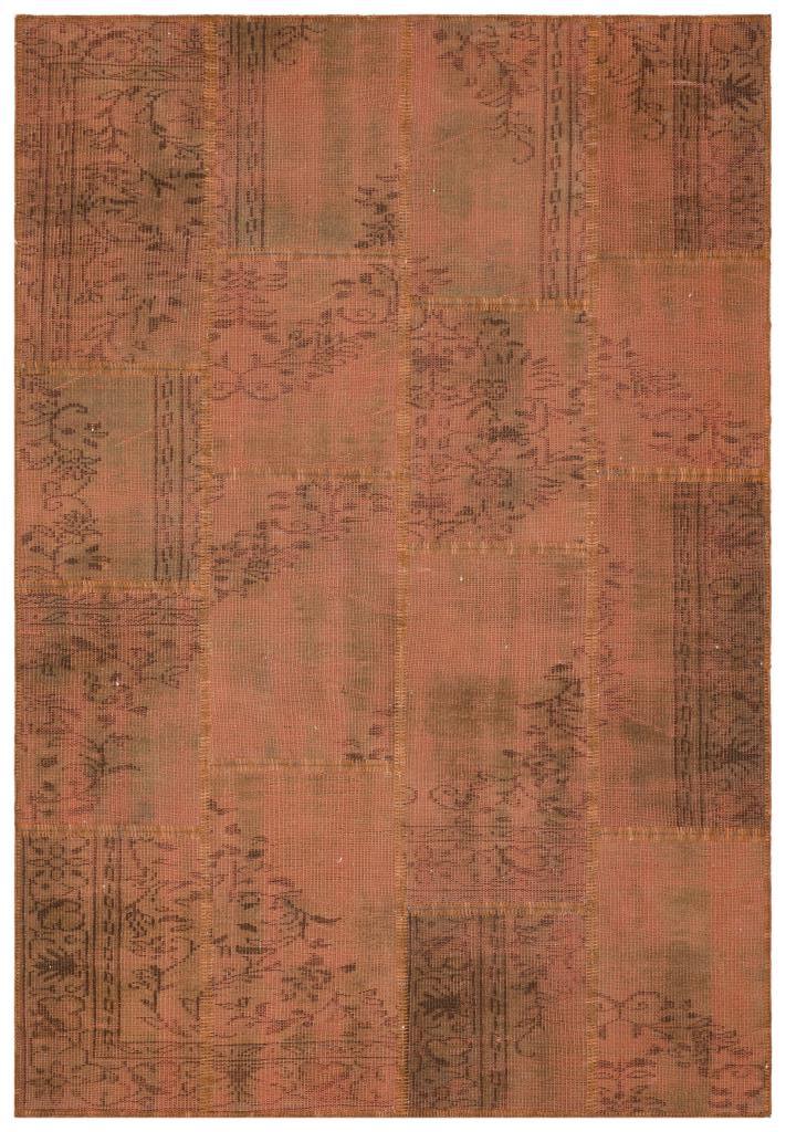 Apex Patchwork Unique Kahve 35883 162 x 233 cm