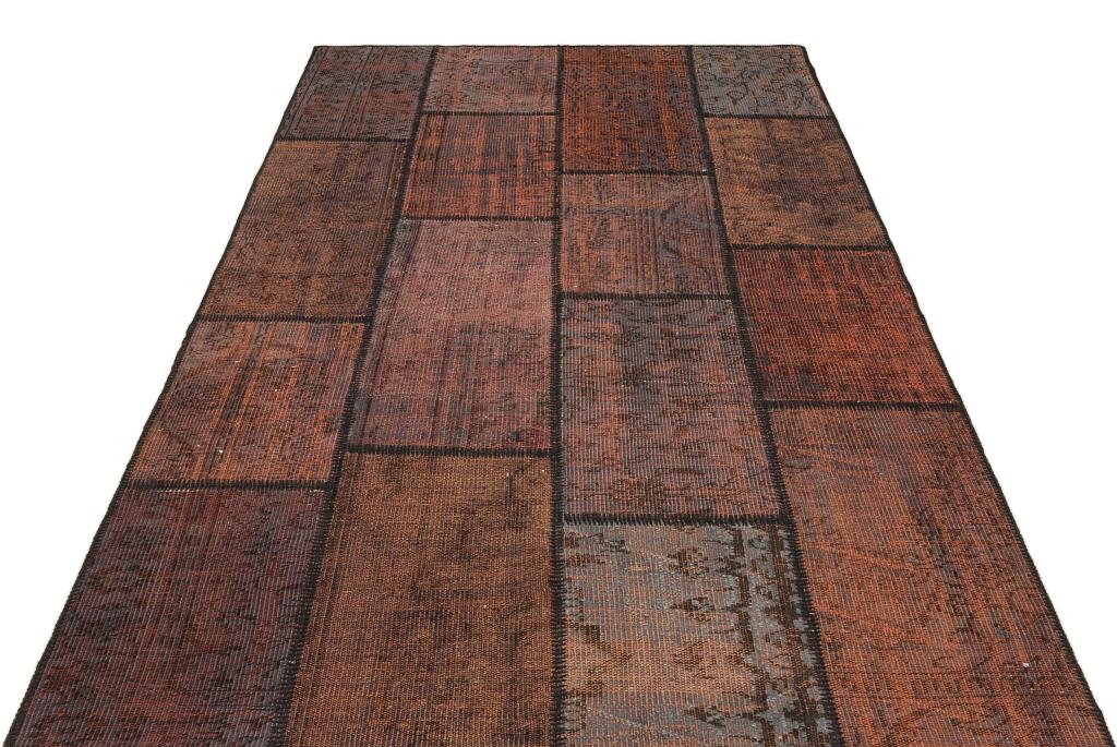 Apex Patchwork Unique Kahve 35884 159 x 232 cm