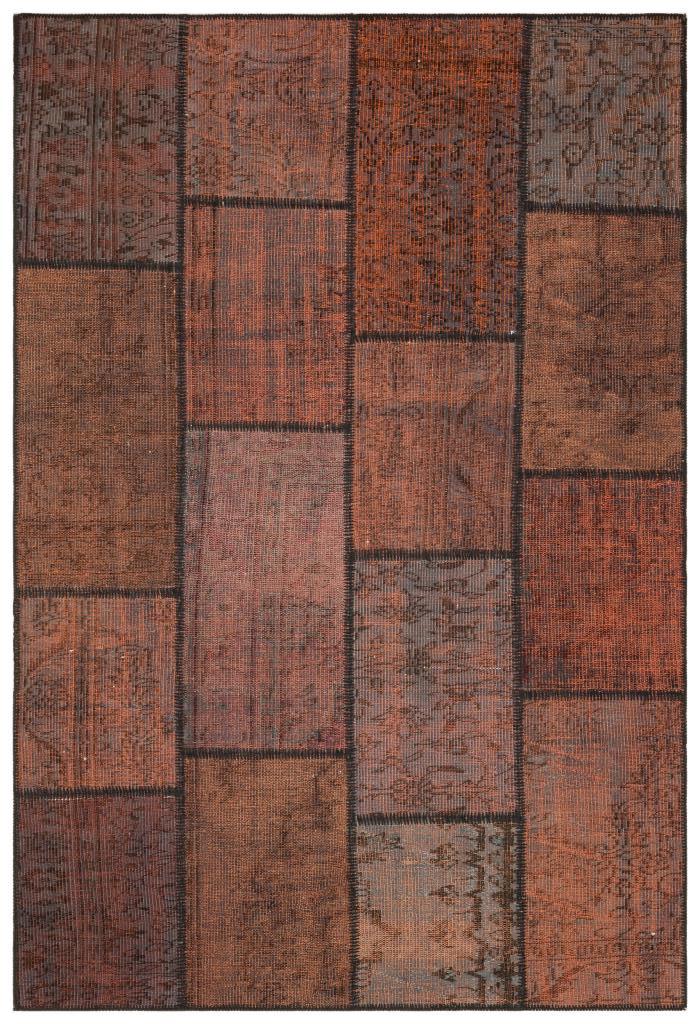 Apex Patchwork Unique Kahve 35884 159 x 232 cm