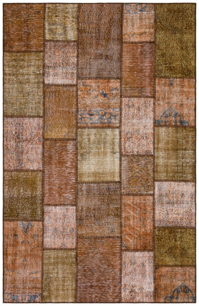Apex Patchwork Unique Kahve 36163 178 x 280 cm