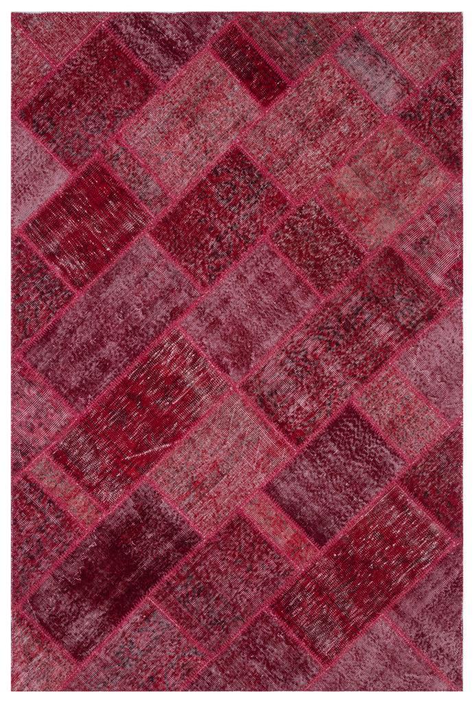 Apex Patchwork Unique Kırmızı 31266 160 x 230 cm