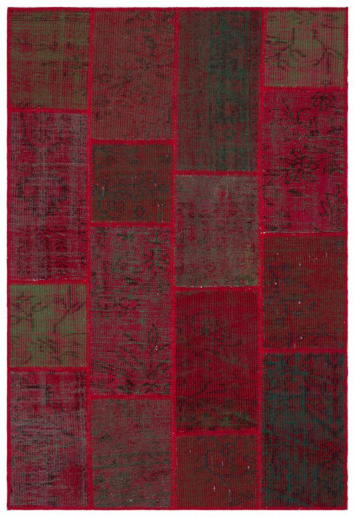 Apex Patchwork Unique Kırmızı 33142 120 x 180 cm