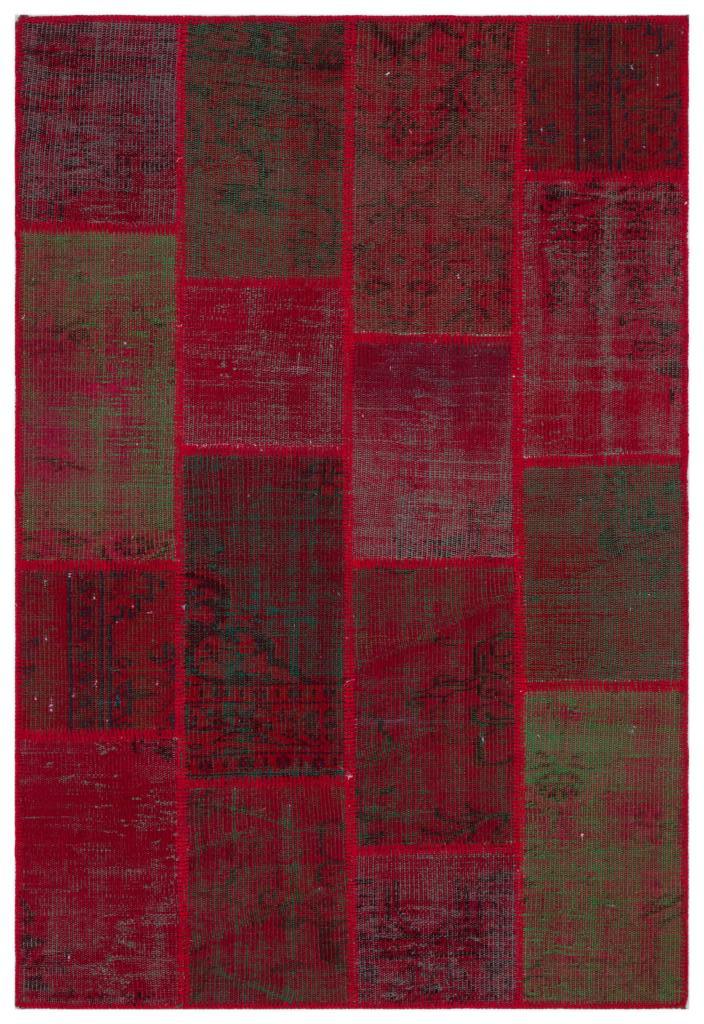 Apex Patchwork Unique Kırmızı 33156 120 x 180 cm