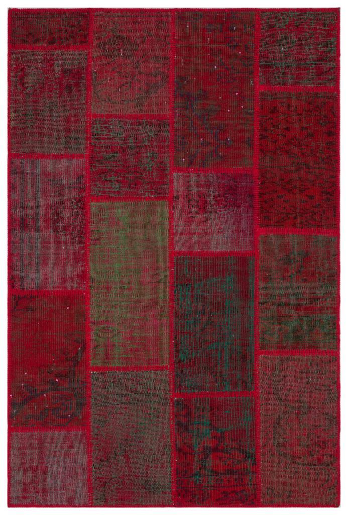 Apex Patchwork Unique Kırmızı 33157 120 x 180 cm