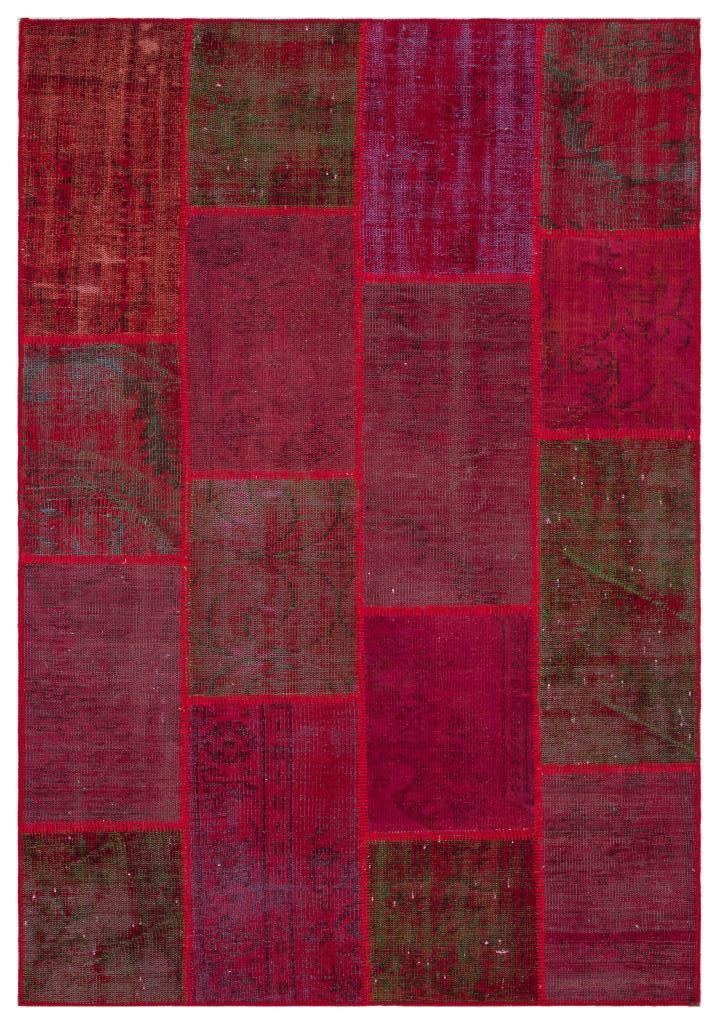 Apex Patchwork Unique Kırmızı 33912 160 x 230 cm