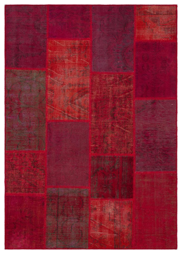 Apex Patchwork Unique Kırmızı 33925 160 x 230 cm