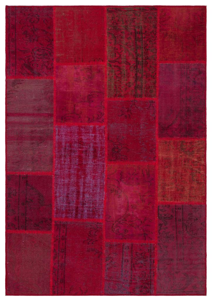 Apex Patchwork Unique Kırmızı 33926 160 x 230 cm