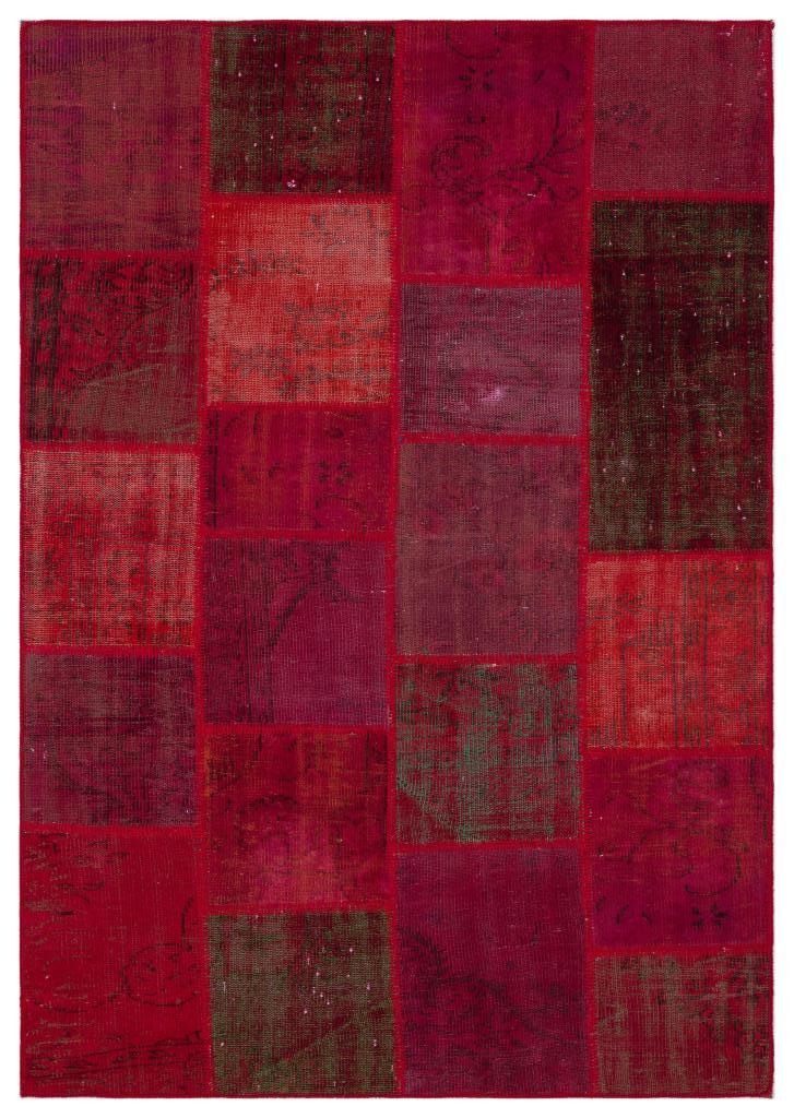 Apex Patchwork Unique Kırmızı 33927 160 x 230 cm