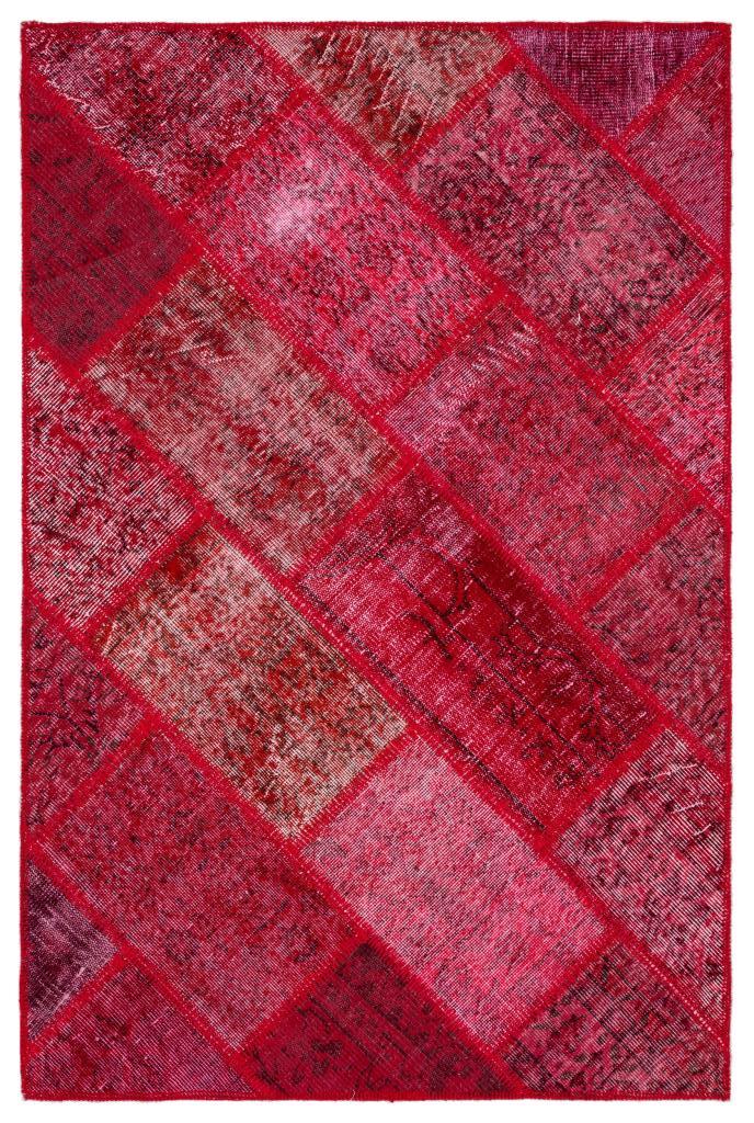 Apex Patchwork Unique Kırmızı 34128 122 x 184 cm