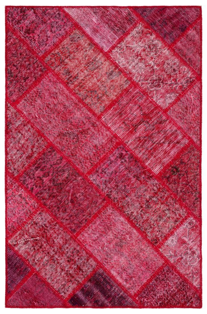 Apex Patchwork Unique Kırmızı 34147 122 x 187 cm
