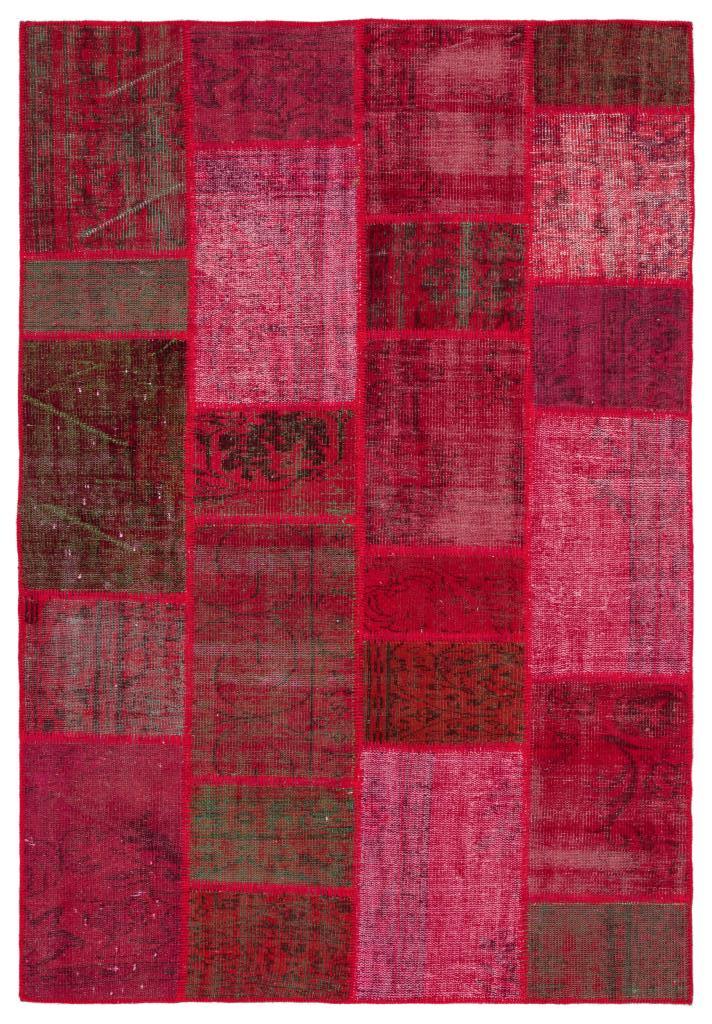 Apex Patchwork Unique Kırmızı 34205 158 x 231 cm