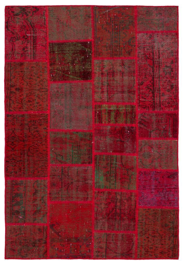 Apex Patchwork Unique Kırmızı 34207 156 x 228 cm