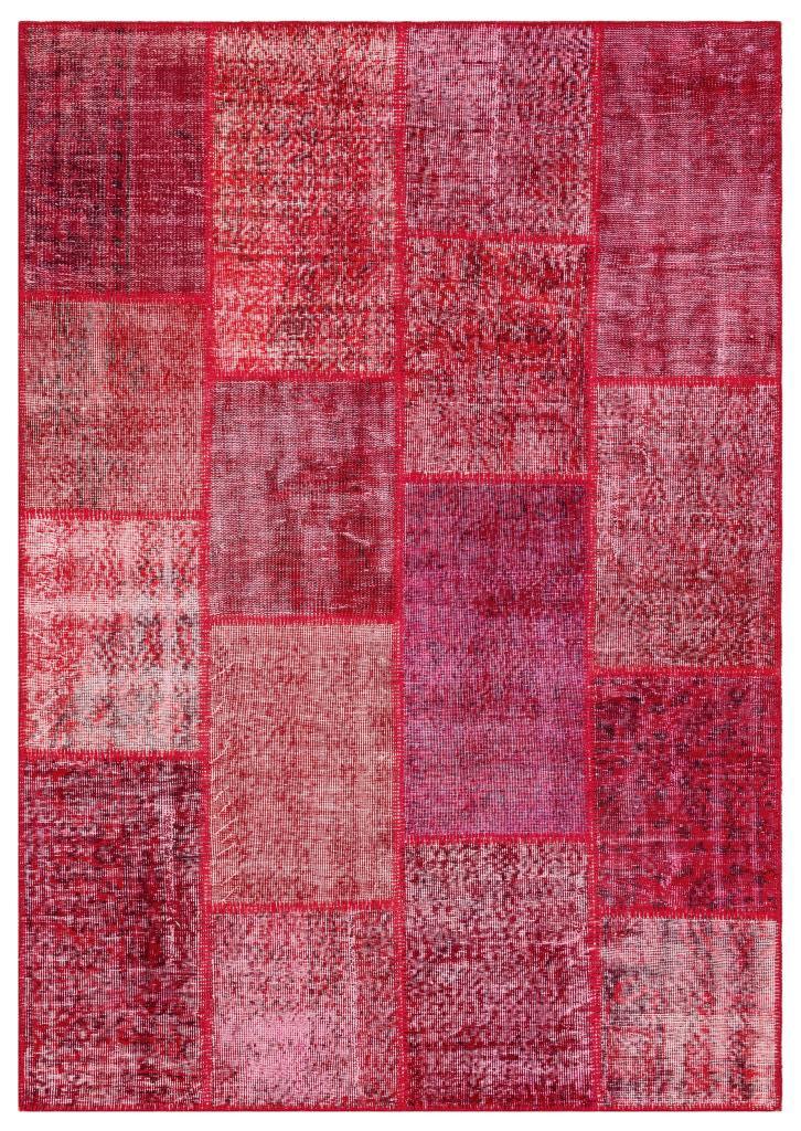 Apex Patchwork Unique Kırmızı 35835 161 x 229 cm
