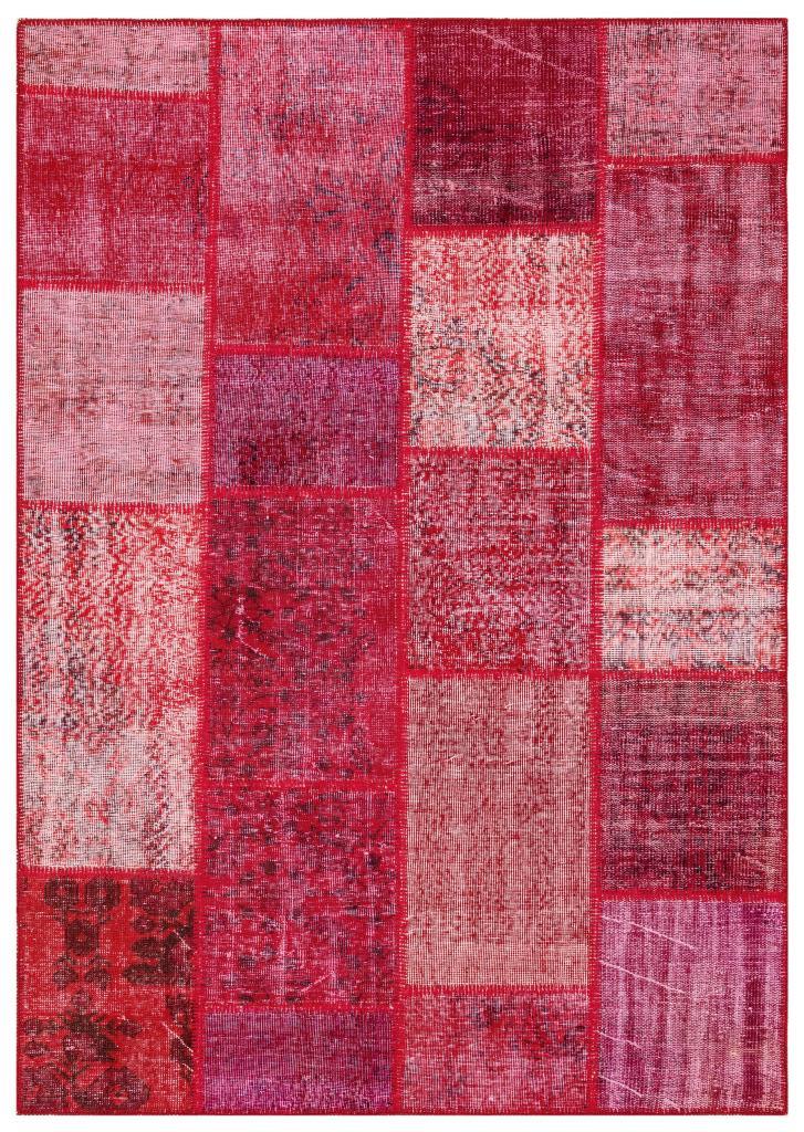 Apex Patchwork Unique Kırmızı 35836 159 x 227 cm