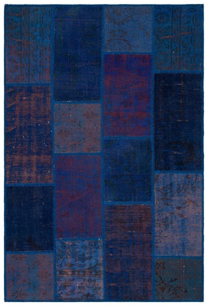 Apex Patchwork Unique Mavi 33131 120 x 180 cm