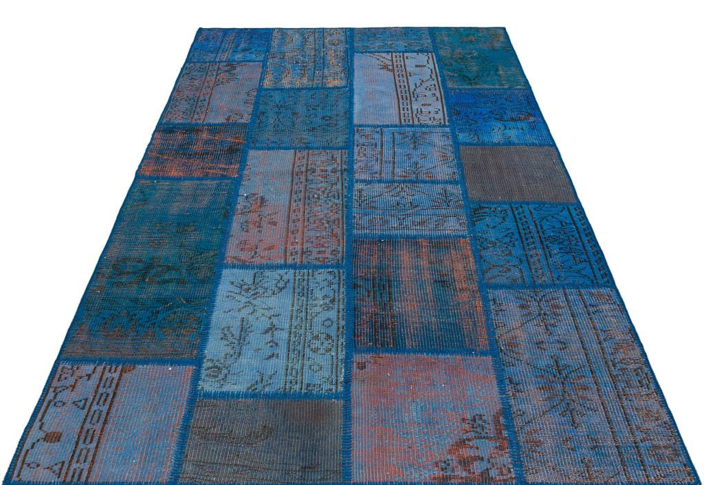Apex Patchwork Unique Mavi 35450 162 x 231 cm