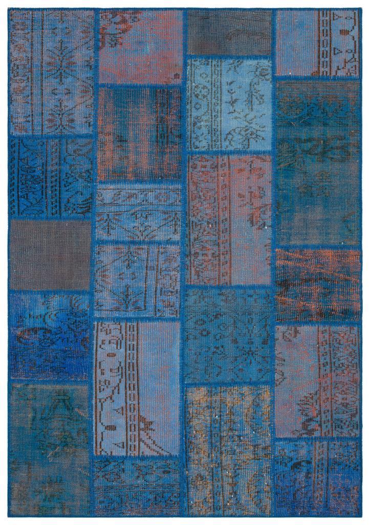 Apex Patchwork Unique Mavi 35450 162 x 231 cm