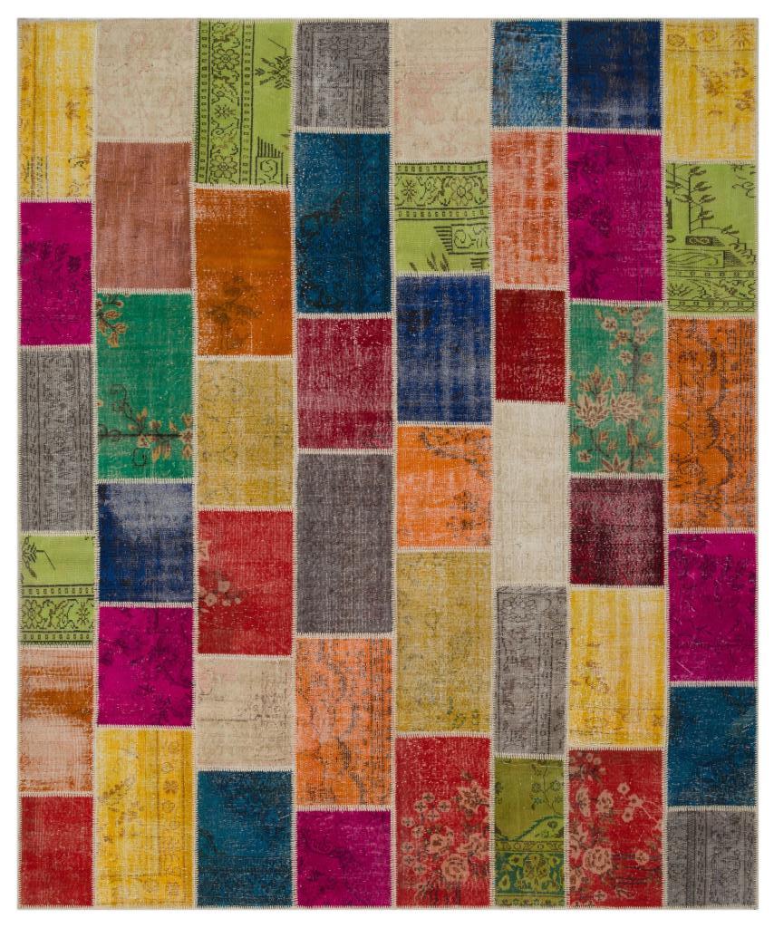 Apex Patchwork Unique Multi Naturel 20211 306 x 366 cm