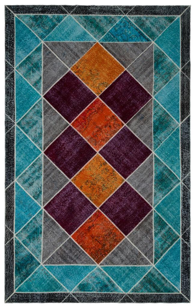 Apex Patchwork Unique Multi Naturel 20471 193 x 311 cm