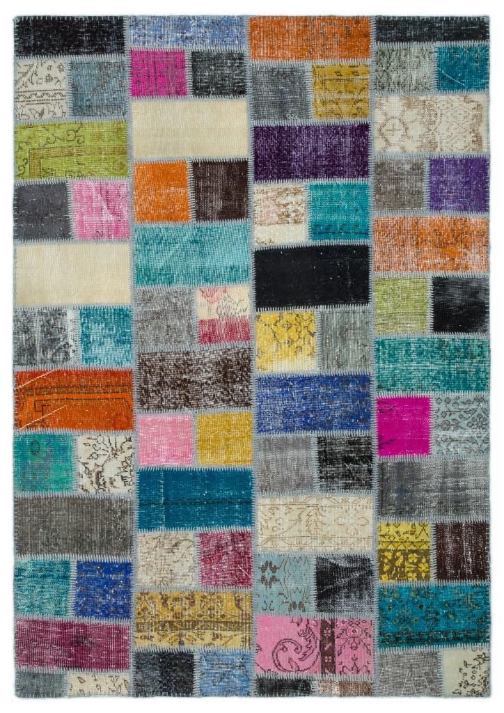 Apex Patchwork Unique Multi Naturel 20561 172 x 242 cm