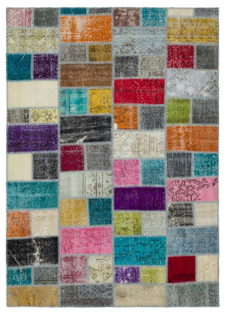 Apex Patchwork Unique Multi Naturel 20569 170 x 238 cm