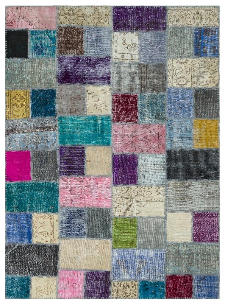 Apex Patchwork Unique Multi Naturel 20603 170 x 233 cm