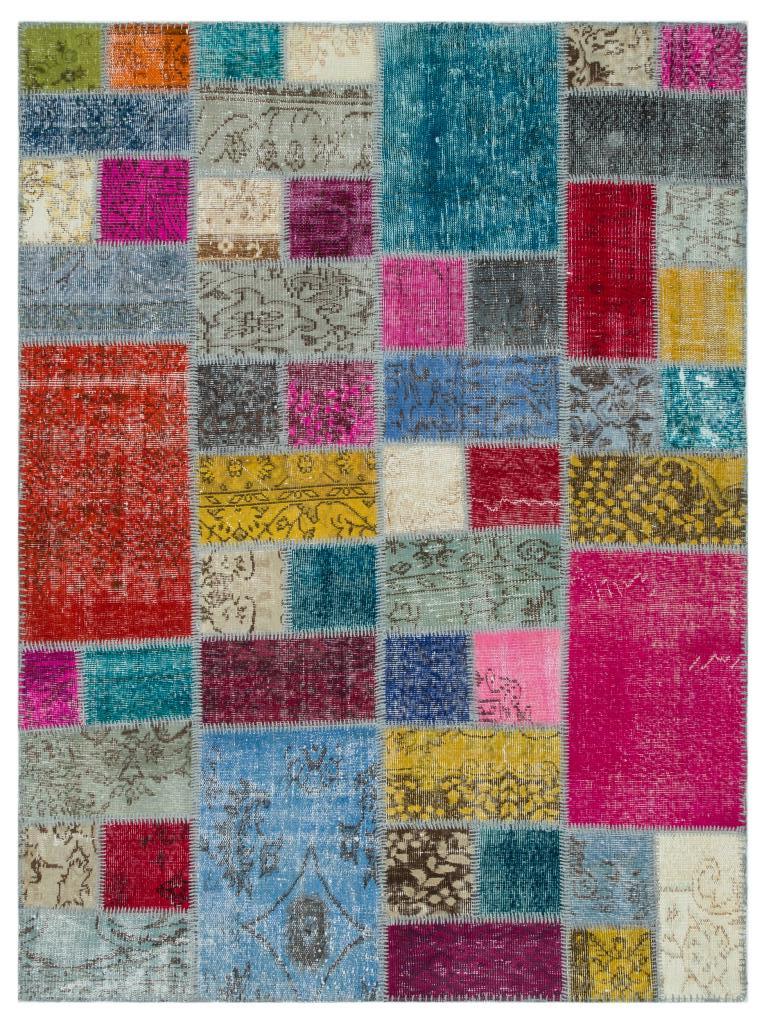 Apex Patchwork Unique Multi Naturel 20604 172 x 230 cm
