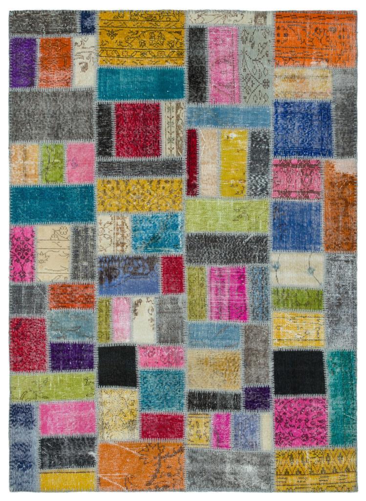 Apex Patchwork Unique Multi Naturel 20641 170 x 236 cm