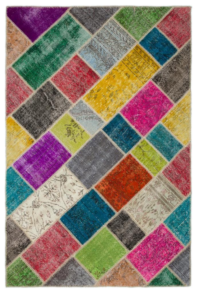 Apex Patchwork Unique Multi Naturel 20990 160 x 235 cm
