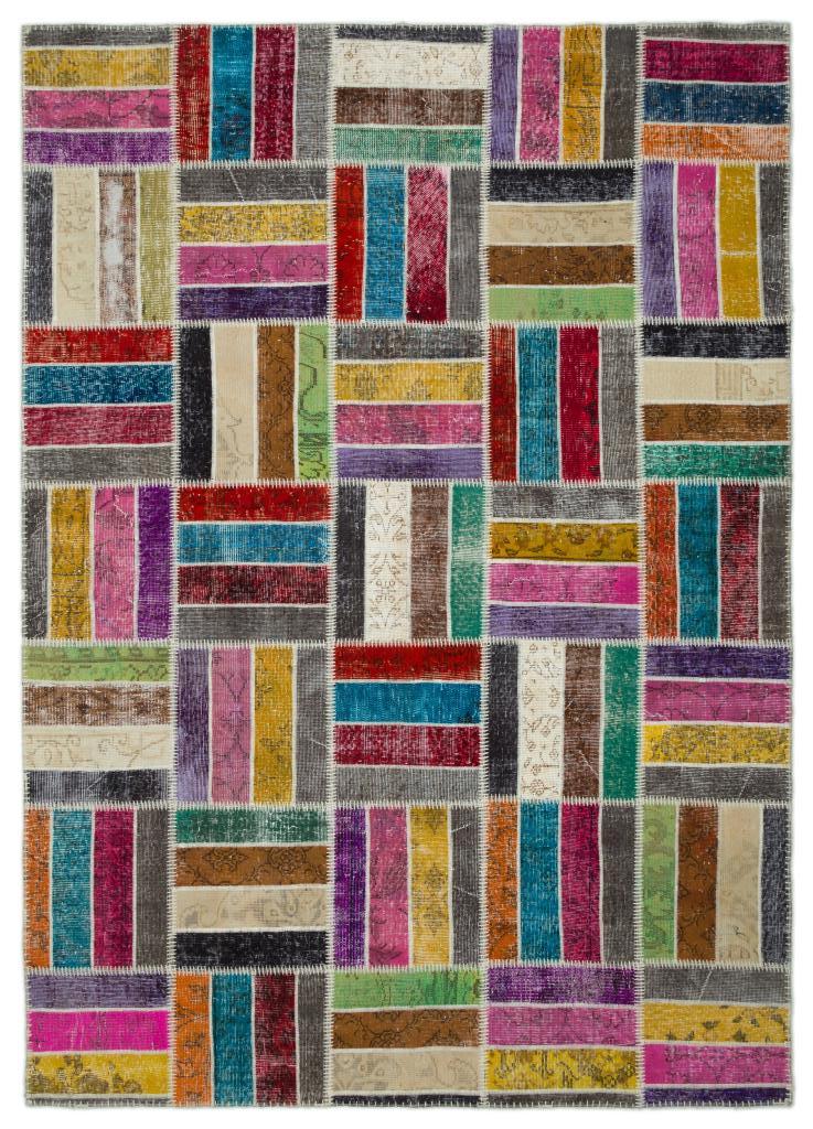 Apex Patchwork Unique Multi Naturel 21059 200 x 280 cm