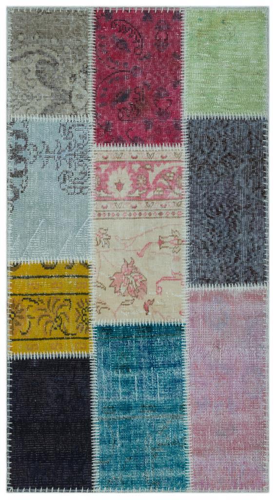Apex Patchwork Unique Multi Naturel 21306 80 x 150 cm