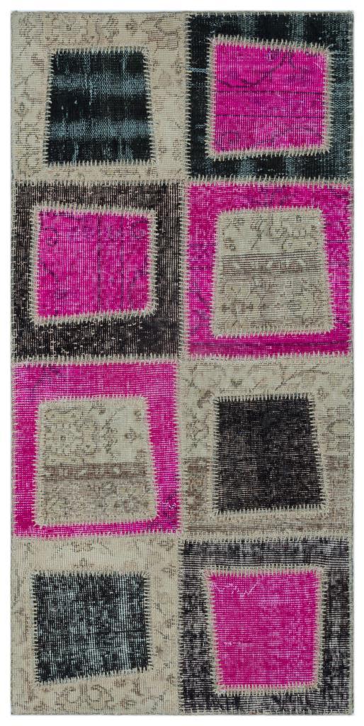 Apex Patchwork Unique Multi Naturel 21321 73 x 151 cm