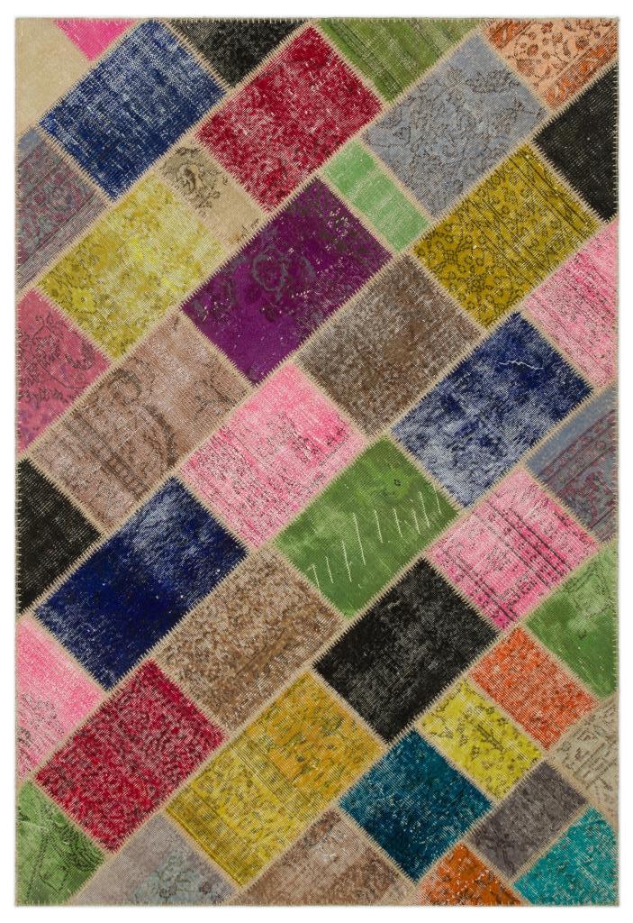 Apex Patchwork Unique Multi Naturel 21470 160 x 230 cm