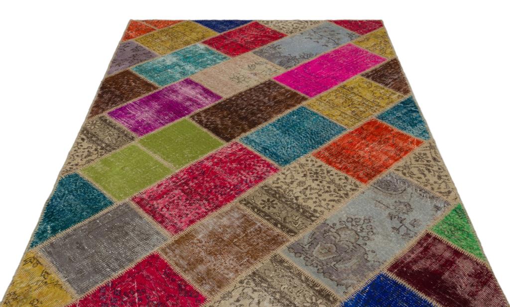 Apex Patchwork Unique Multi Naturel 21471 161 x 233 cm