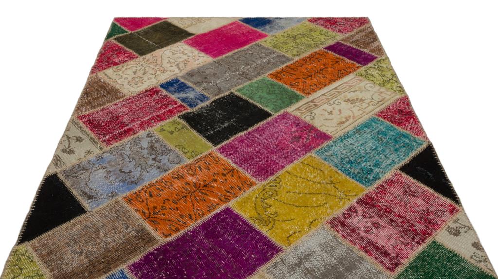 Apex Patchwork Unique Multi Naturel 21476 163 x 230 cm