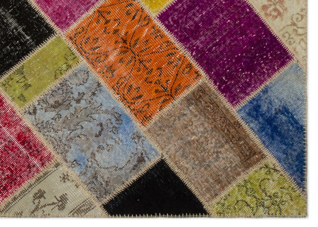Apex Patchwork Unique Multi Naturel 21476 163 x 230 cm